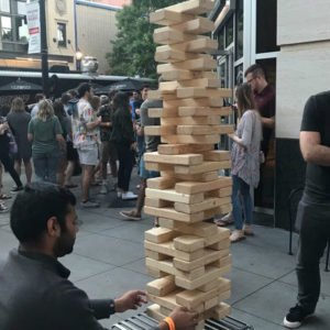 Giant Jenga Rental Cary and Raleigh NC