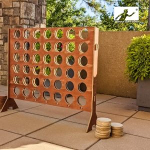 Giant Wooden Connect 4